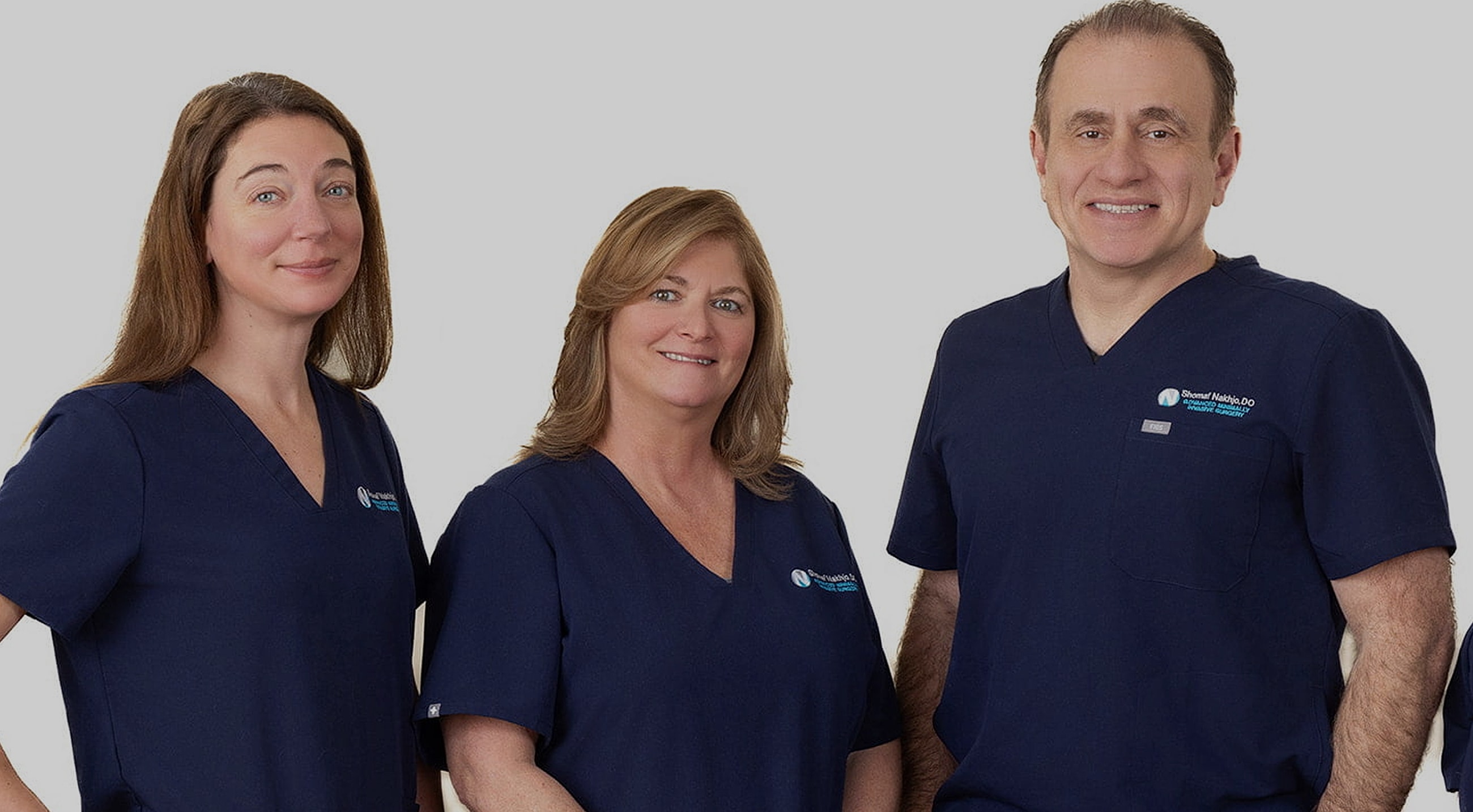Dr. Shomaf Nakhjo and Mesh-Free Hernia Center in NYC staff.